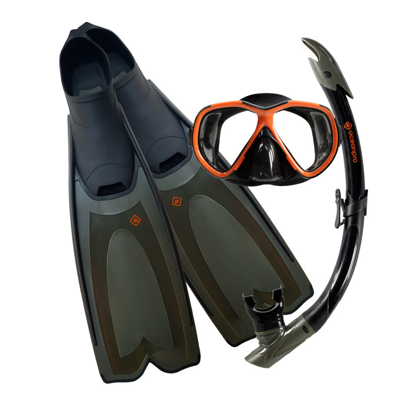 MALLACOOTA MSF SET - XS (5-6) BLACK/GREY/ORANGE - Click Image to Close